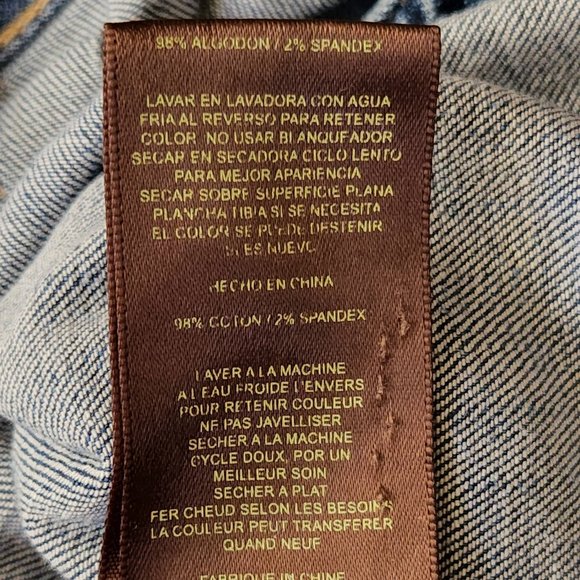 KUT from the Kloth Jean Denim Jacket size XL fits L 10 - Picture 12 of 17